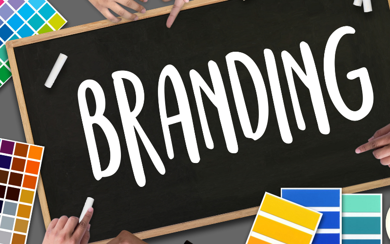 A visual representation showing the key benefits of building a strong brand.