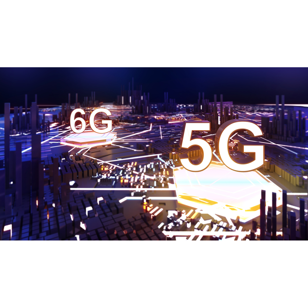 5G and 6G network evolution, future of connectivity and technology.